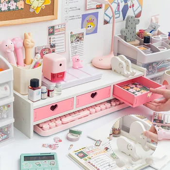 Kawaii Desk Storage