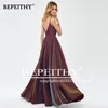 BEPEITHY Glitter Long Evening Dresses High Slit For Women Sexy Shinning Fabric Plus Size Party Prom Gown 2022 Custom Made ► Photo 2/4