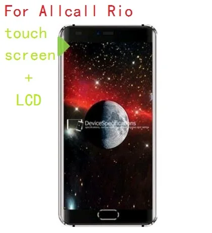 

For Allcall Rio new 5.0" LCD Screen Display With Touch Screen digitizer assembly high quality