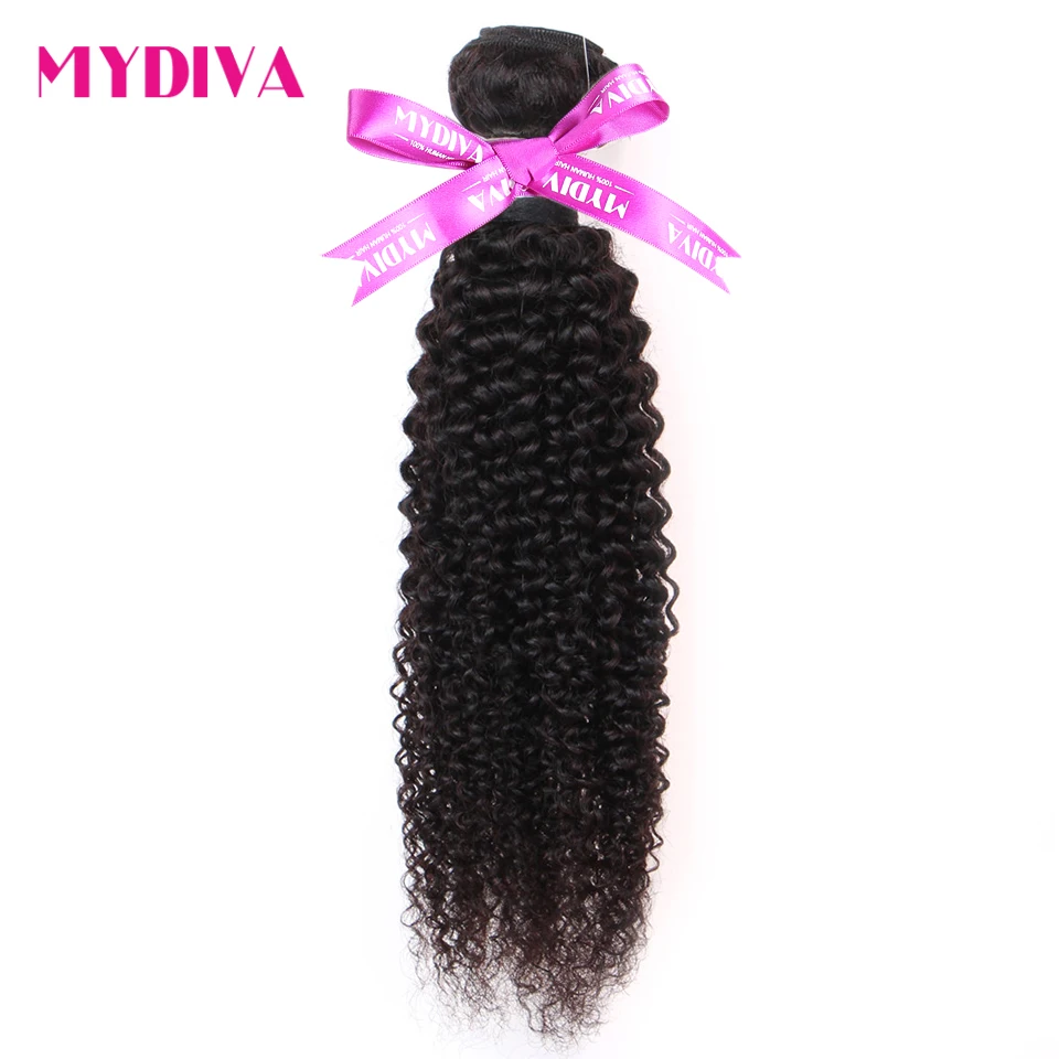 

Mongolian Kinky Curly Hair Bundle 100% Human Hair 30 Inch Bundles Non Remy Hair Weave Extension Natural Color Can Buy 3/4 Bundle