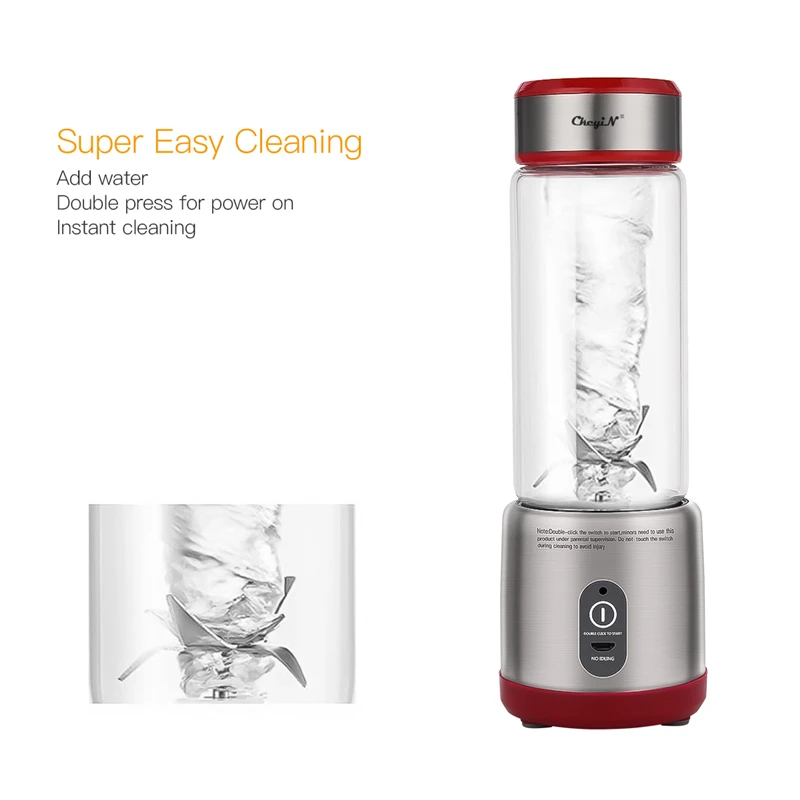 Cordless Electric Fruit Juicer Wireless Rechargeable Fruit Vegetable Mixing Blender Home Picnic Camping Juice Smoothies Maker 31
