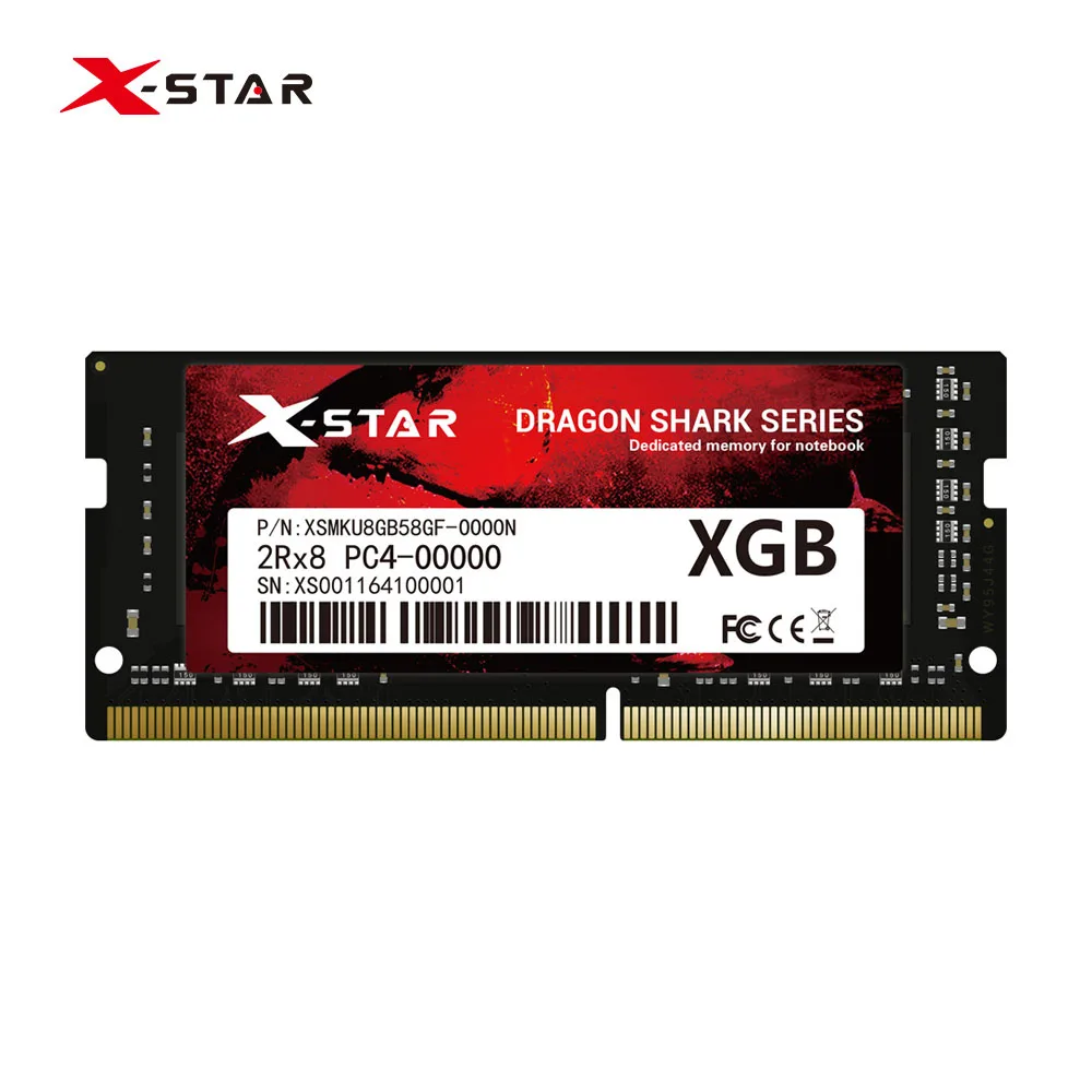 Оперативная память XSTAR DDR4 8 ГБ 4 16 2666 МГц 3200 Sodimm для ноутбука