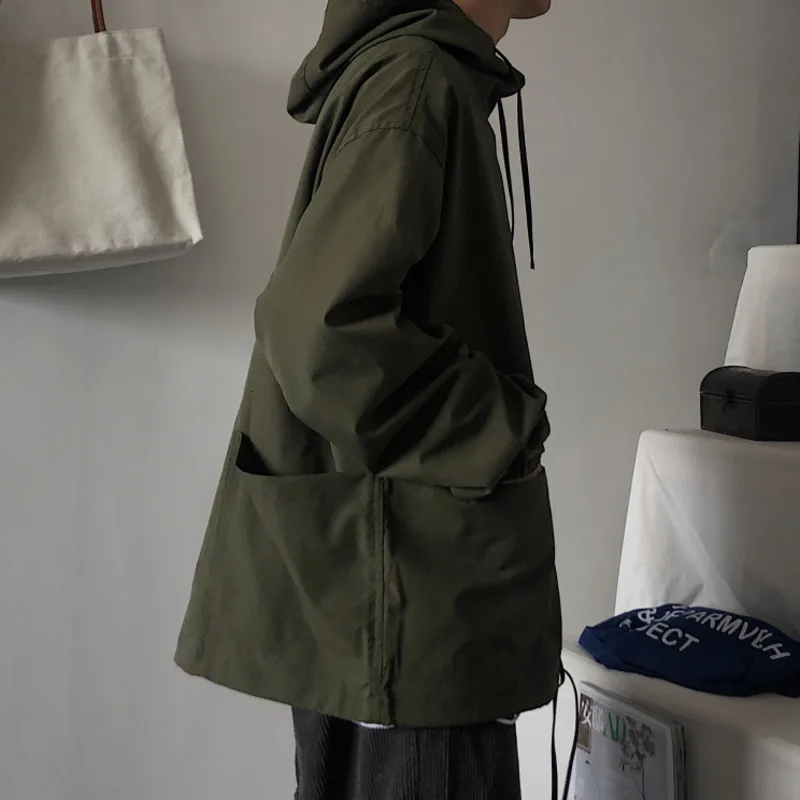 Новинка осени, Harajuku, студенческий стиль, Корейская версия, индивидуальная, повседневная, мужская, с принтом, пуловер с капюшоном