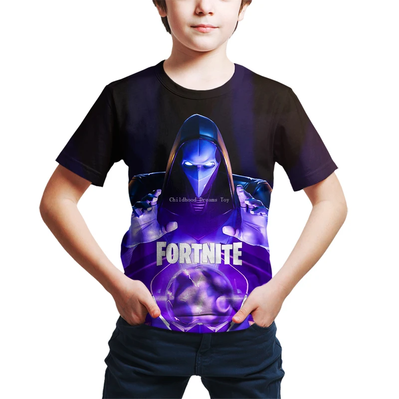Fortnite Kids Boys T Shirt Summer Funny 