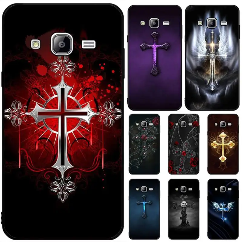 

Jesus Christian Cross Custom Photo Soft Phone Case For Samsung J2 4 5 6 7 8 Prime Pro Plus Duo Neo J415 2016 8 9 J600 737 730