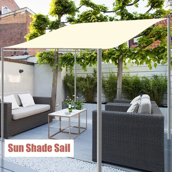 

Garden Sun Shade Sail Lawn Pergola Wear Resistant Shading UV Canopy Waterproof Awning Sun Shade Backyard Sunscreen Canopy