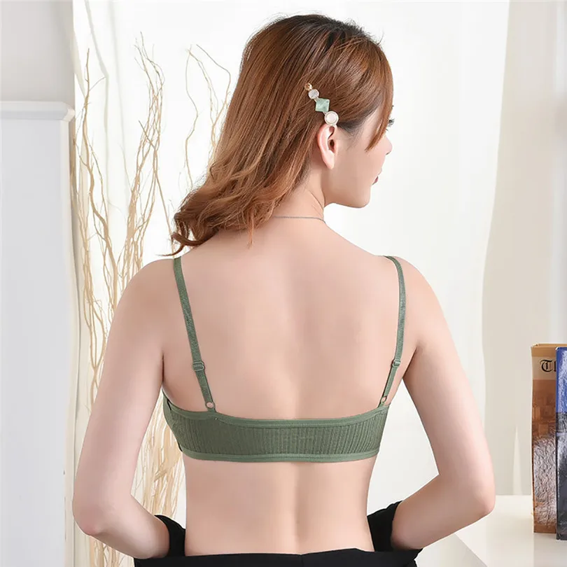 Free Size Bras For Women Wireless Solid Bra Push Up Casaul Cotton Bras For Women Soutien Gorge Sexy Erotique 30DEC2427
