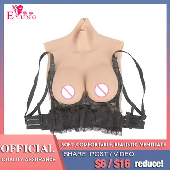 

New Cool In Summer Fake Boobs Silicone Breast Forms Realistic Tits Enhancer Crossdresser Drag Queen Shemale Sissy Crossdressing
