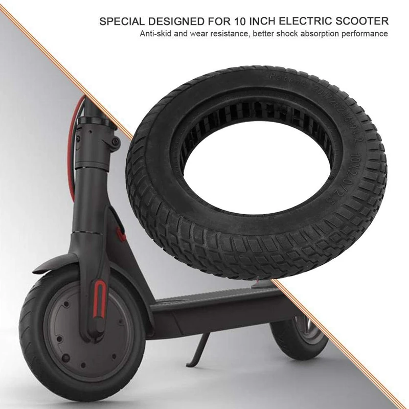 ELOS-10 дюймов электрический скутер твердые шины трубки для электрического скутера надутые запасные заменить шины для ремонта проколотых шин