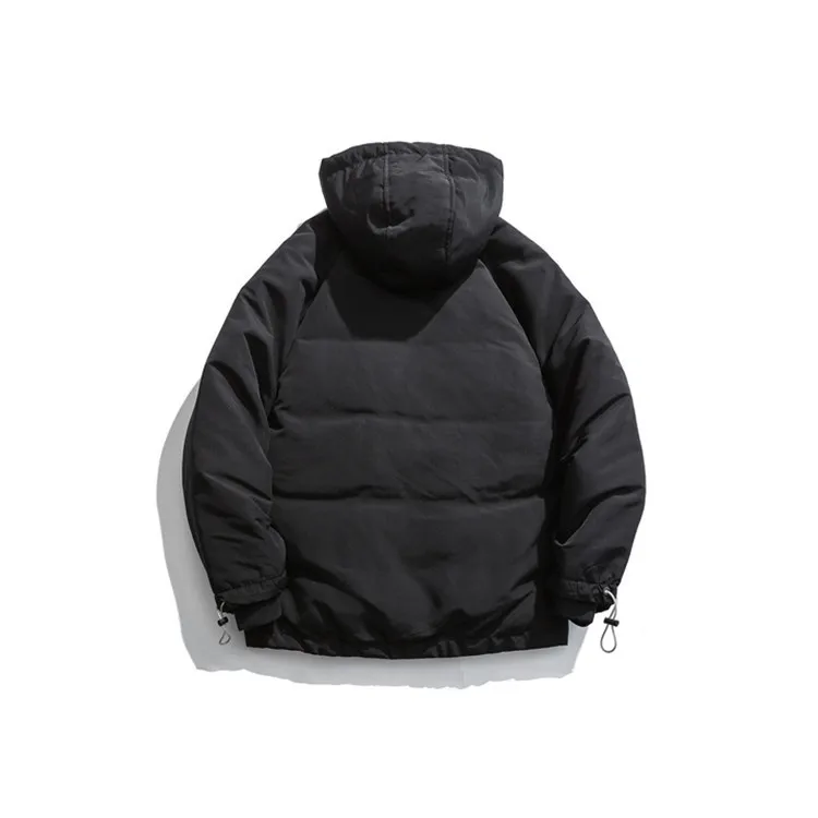Nanxia Qiaozhuang 19 Winter Thick Cotton-padded Clothes Base-Cap in Contrast Color Japanese-style Origional Workwear Cotton Coat