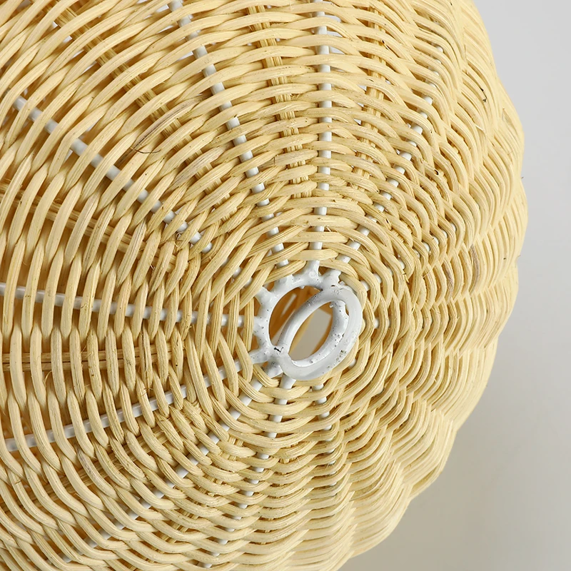 Нордический стиль ротанга Weaven воздушный шар ремесло настенный подвесной Декор ручной работы детская комната детская спальня Детский сад украшения
