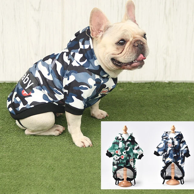 Winter Dog Clothes Pet Dog Down Coat Jacket Camouflage Soft Fur