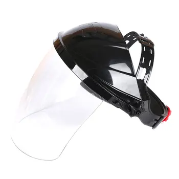 

Portable Transparent Lens Anti-UV Anti-shock Welding Helmet Face Shield Solder Mask Face Eye Protect Shield Anti-shock