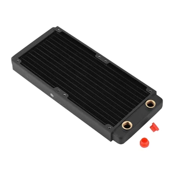 

HOT-FREEZEMOD TSRP-BP 240 240mm Computer Pc Water 240mm Brass Radiator for Cpu Heatsink 12cm Fan G1/4