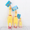 Decompression Toys Funny Screaming Chicken Vocal Toys for Adult kids Anti-stress Vent Funny Gadgets Squeeze Gifts Large 39cm
