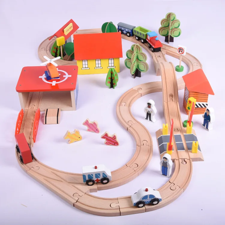 

South Korea 69 PCs Building Blocks Flexible Thomas Camera Track Compatible Tomas
