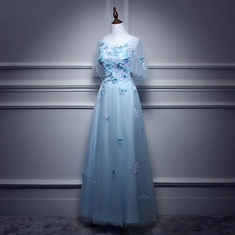 Синее Сетчатое вечернее платье для вечеринки, Элегантное Длинное Qipao, изысканное кружевное женское вечернее платье, сексуальное открытое платье Cheongsam
