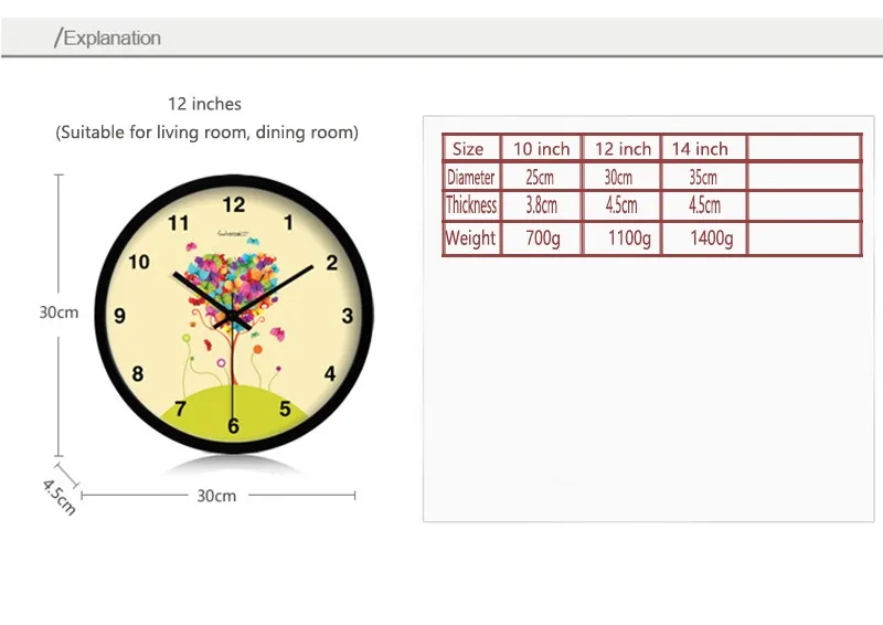 Wall Clock Modern Design Clocks For Home Decor Large Decorative Watch Saaties De Pared Modernos Silent Household Products QZE340