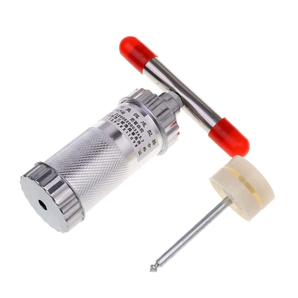 Aluminum Alloy DIY Fishing Lure Shaper Molding Machinery Explosion Hook Bait Shaper for Fishing Lovers