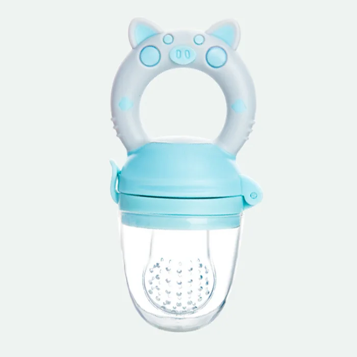 Силиконовая Детская Соска-пустышка с мультяшным животным, для младенцев, держатель для сосков, для новорожденных, фруктовое зубное кольцо, силиконовая соска Tetine Chupetero