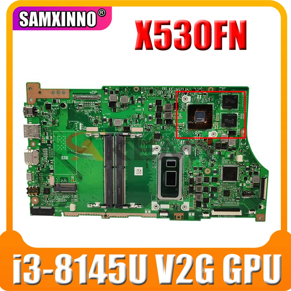 Материнская плата Akemy X530F для ноутбука asus VivoBook S15 S530 S530F X530FN S5300F X530FA | Компьютеры и