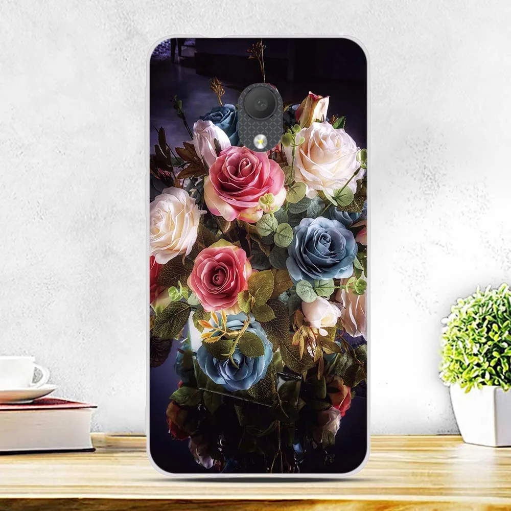 Чехол для Alcatel 1c, чехол, 5,0 дюймов, силиконовый, мягкий, ТПУ, задняя крышка, чехол для телефона, для Fundas, Alcatel 1C 5003D, Coque Capa