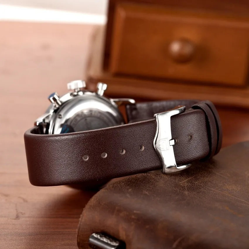 Pagani Дизайн 43 мм часы Роскошные водонепроницаемые из натуральной кожи японский VK67 движение для мужчин t кварцевые часы для мужчин Relogio Masculino