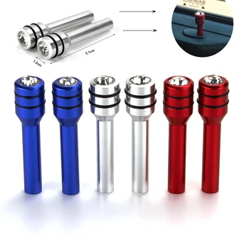 

Metal Door Lock Knob Pins Gate Lock Decoration for Jeep Cherokee Grand Commander Patriot Liberty Compass Wrangler tj Replacement