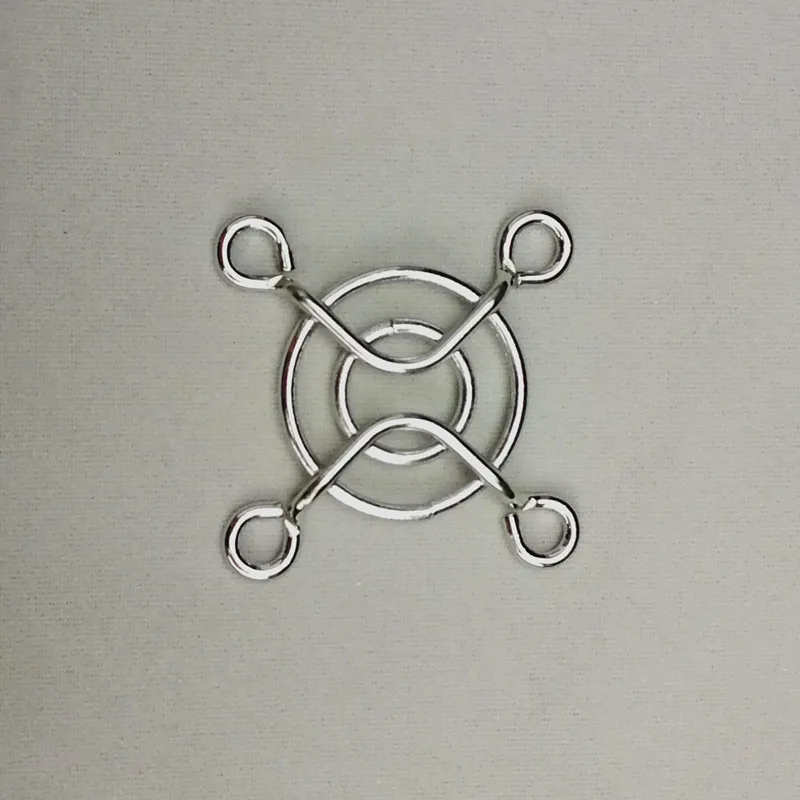 

10 Pcs 3cm Fan Iron Net DC Fan Grill Protector Silver Metal Finger Guard Cover Used for 30mm Raspberry pi Cooling Fan