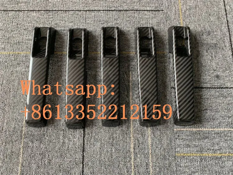 Г Класс W464 углеродного волокна материал handlle Обложка подходит для G wagon W464 G500 G63 G65 ручка крышка 5 шт