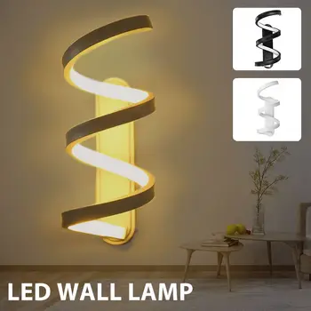 

Modern LED Wall Lamp AC85-260V Night Light Bedside Aisle Decorative Warm Light Wall Sconce Indoor For Bedroom Eye Protection
