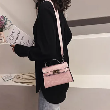 

Crocodile Pattern Women Handbag Luxury Designer Female Shoulder Bag Premium Leather Messenger Bags Fashion Flap Tote Clutch Purs