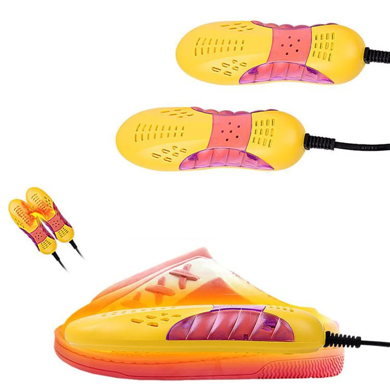 Race Car Shape Shoe Dryer Foot Protector Boot Odor Deodorant Dehumidify Device With Voilet Light Heater 18W EU/US Plug 5