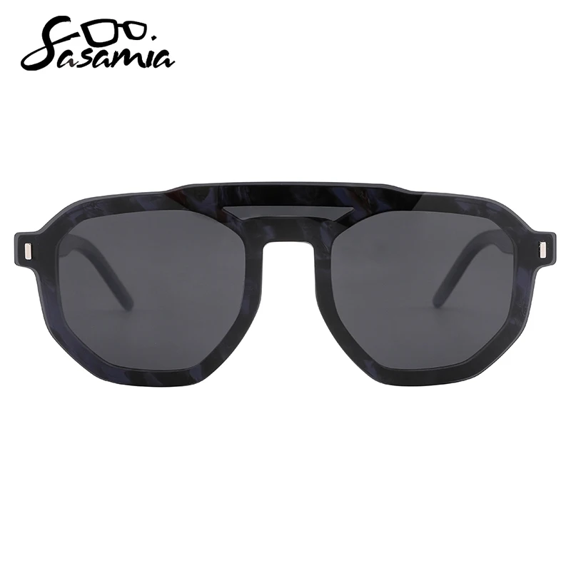 sunglasses for women SASAMIA Polarized Sunglasses for Women Magnetic Clip On Acetate Female Sun Glasses Double Layer Man Goggles Pilot Sunglasses fashion sunglasses