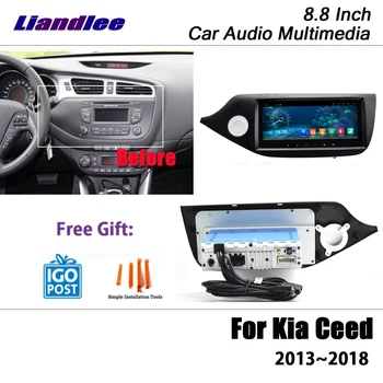 

Car Android Multimedia HD Touch Screen For Kia Ceed 2013 2014 2015 2016 2017 2018 Stereo Radio GPS Navigation System Audio Video