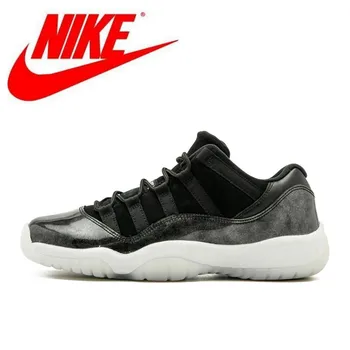 

Nike Air Jordan 11 Retro Low Barons 528895-010 Basketball Men Shoes Unisex Women comfortable Outdoor Sports Sneakers