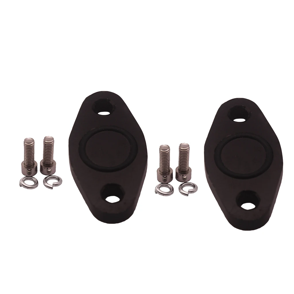 2x Block Off Plate with O Ring and Two Bolts for SAI VW Audi 1.8T