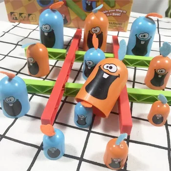 

Puzzle Strange Chicken Family Parent-Child Interactive Family Desktop Big Eat Little Three Sons Strange Shadow Game Toy Gift