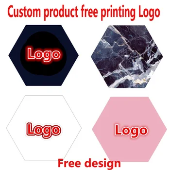 

10-100pcs Custom Product Free Printing Logo Hexagon mobile phone folding stretch airbag bracket Phone Holder