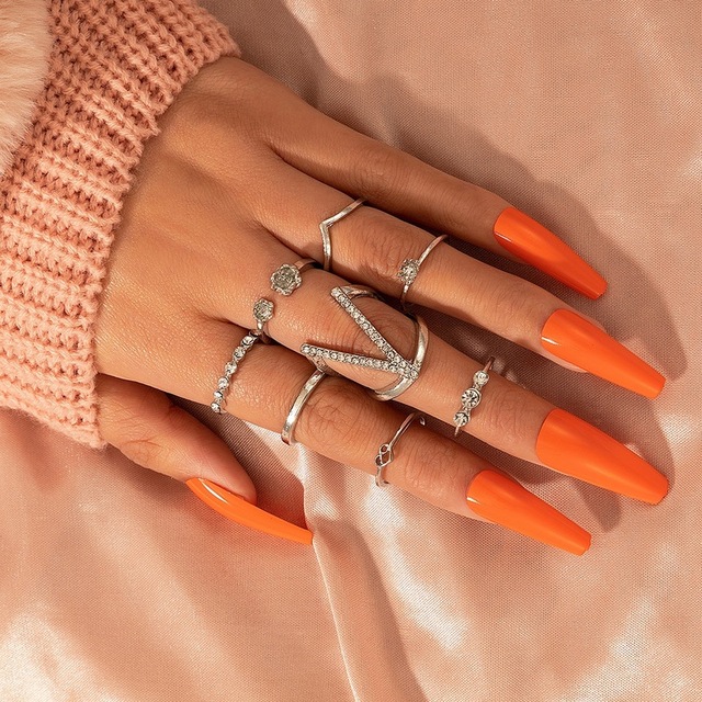 steel ring halloween Jewelry for women Snake ring jewelry slytherin Punk Ring on phalanx anel masculino rings set