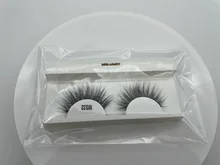 

MEILAIMDY False Eyelashes Light Soft Natural Makeup Mink Black False Lashes