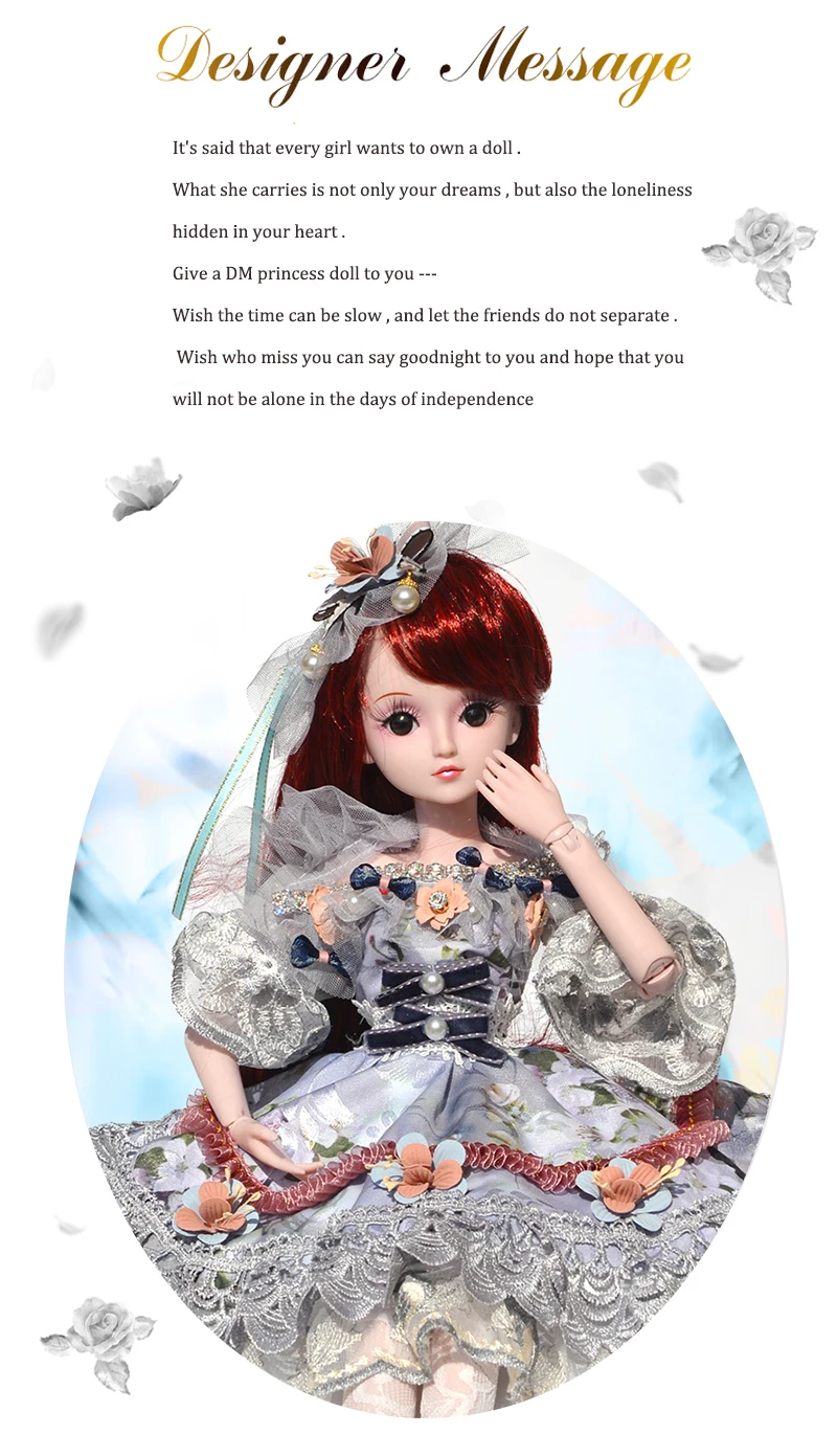 UCanaan 23,6 дюймов BJD SD кукла с 19 шарнирными шарнирами одежда наряд обувь парик Макияж для девочек подарок и куклы Коллекция