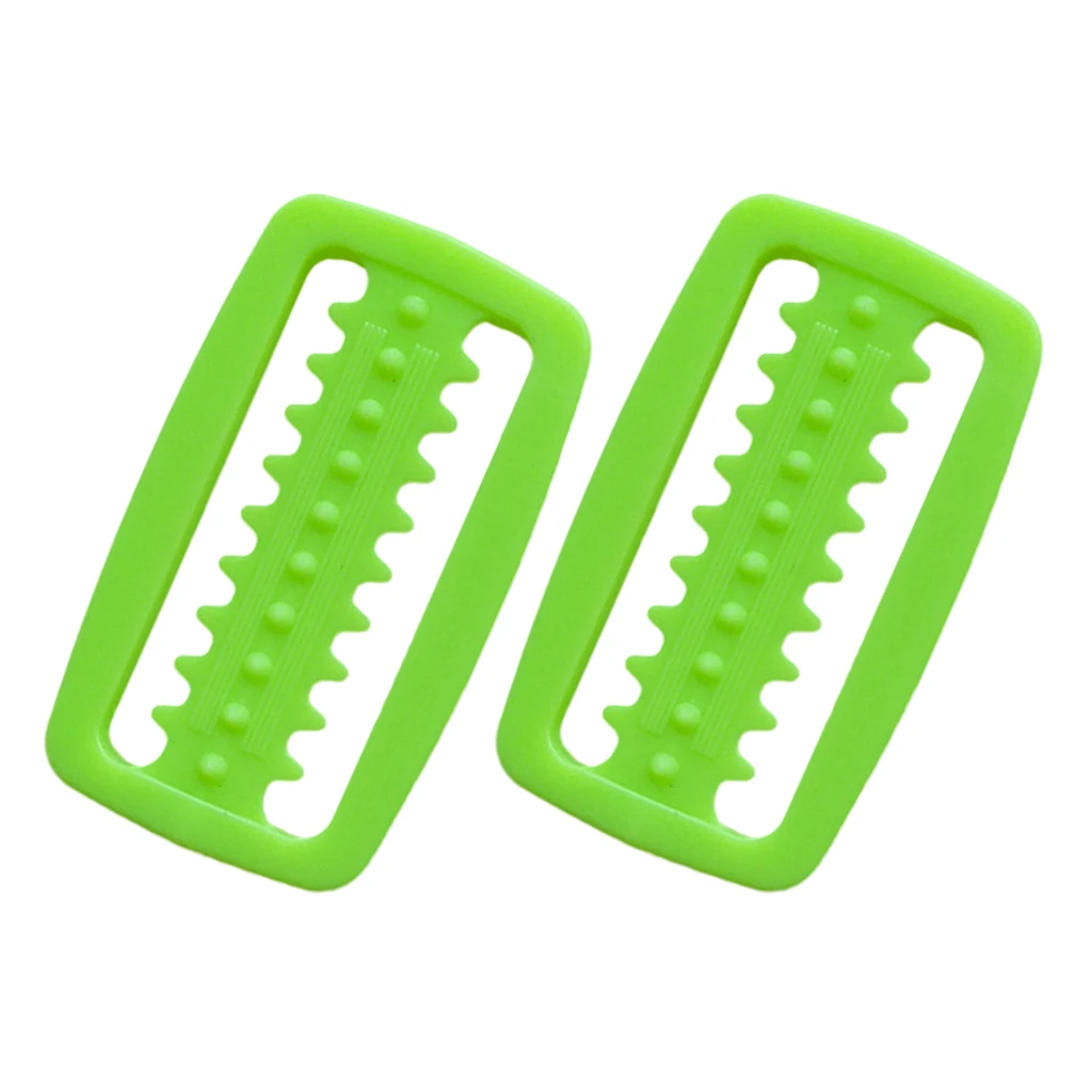 2 Pieces Scuba Diving Weight Belt Keeper for Standard 5cm Webbing
