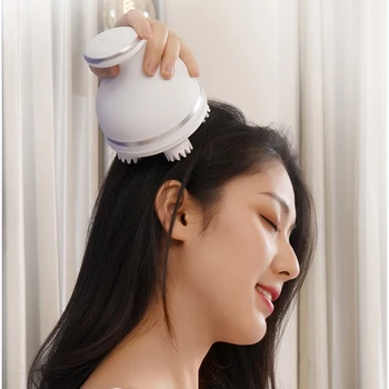 

Multi-Function Electric Head Massager 3D Waterproof Wireless Scalp Massage Person Pet Body deep Tissue Kneading Vibrating Device