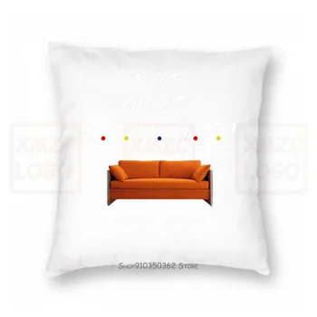 

Friends Pivot Shut Up Black Pillow case Vintage Gift For Men Women Funny Black Tee Women Men