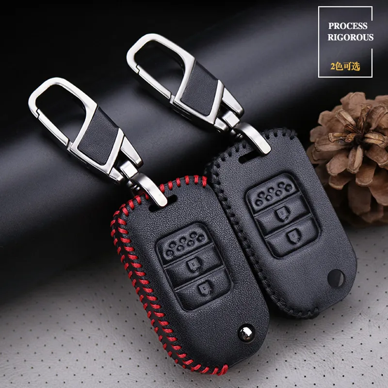 Автомобильный Брелок держатель для ключей Fob Honda Spirior Fit Civic Accord City CB400 CRV Jazz HRV Vezel XRV