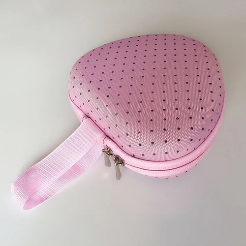Heart pink Дорожная сетка против давления, симпатичное нижнее белье с бюстгальтером, коробка для хранения нижнего белья, портативная защитная рамка, домашняя сумка для хранения - Цвет: Heart pink