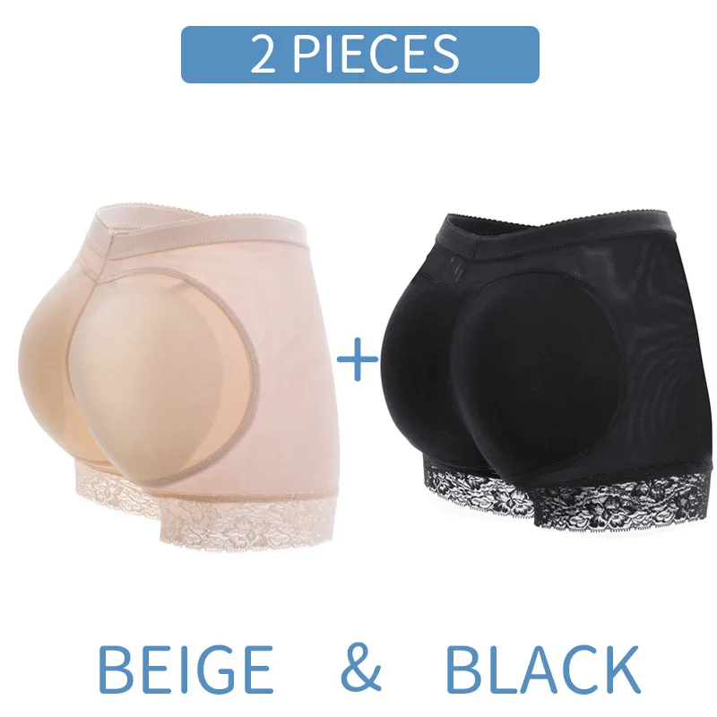 Защитные брюки, не натирающие женские невидимые шорты под юбку, женские бесшовные трусы, ультра тонкие удобные трусы - Цвет: Black And Beige