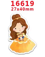 Кабошоны 30 шт мультфильм плоское украшение из смолы pr 16619 - Цвет: 16619