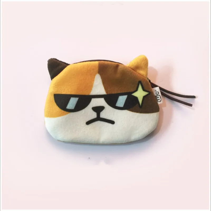 Мультяшное портмоне «кошка» Kawaii милый кошелек женский маленький кошелек для мелочи детская мини-сумка карман на молнии держатель для ключей